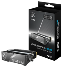 اس اس دی اینترنال ام اس آی مدل SPATIUM M580 PCIe 5.0 NVMe M.2 FROZR ظرفیت 2 ترابایت